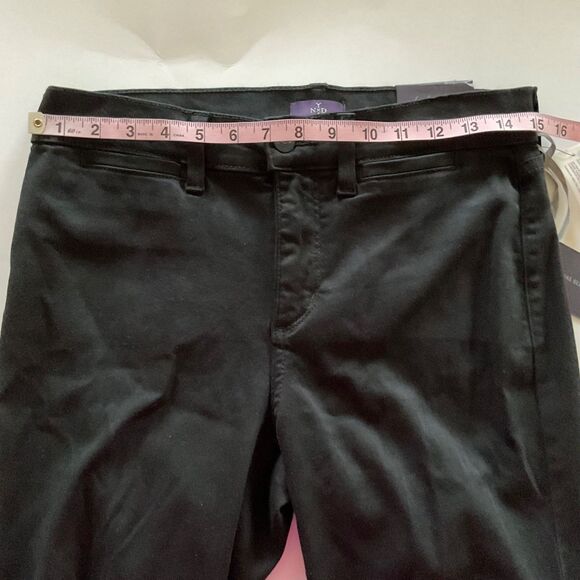 NYDJ Trouser Pant Sz 4 30x33.5 Black Original Sliiming Bootcut LiftXTuck Stretch - Picture 11 of 14